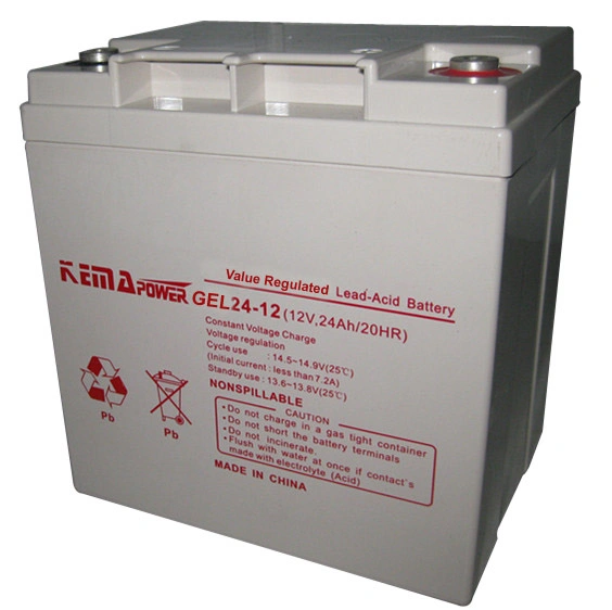 12VDC 2VDC AGM VRLA Lead Acid Solar Battery for Solar Power System