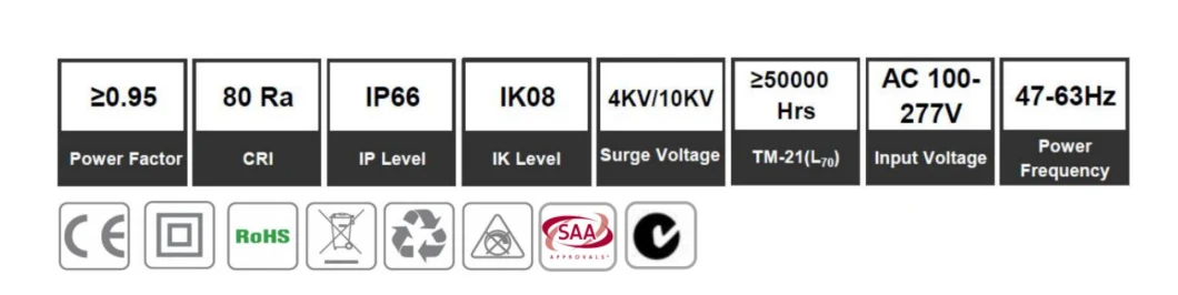 IP66 IK08 20WATT 30Watt 50watt 100W 150Wattage 200wattage 250W 300W 400W Factory Direct Ra Series Waterproof Public Commercial Industrial LED Flood Light