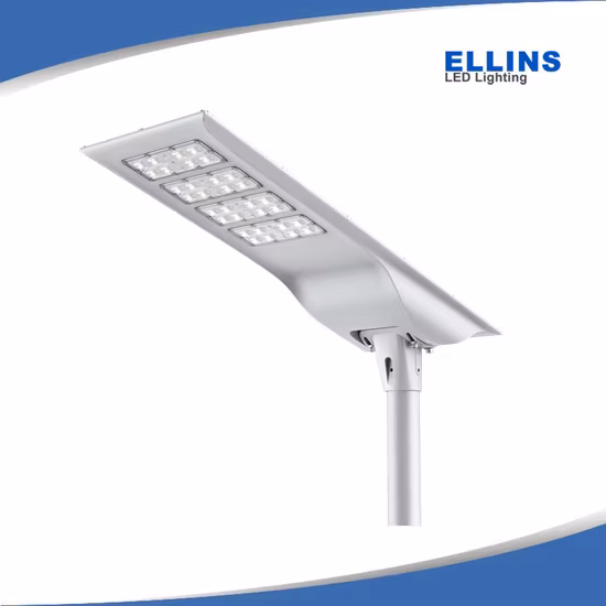 Наружное освещение Солнечная энергия Сад Газон Лампа MPPT Интегрированный светодиодный уличный фонарь на солнечной энергии